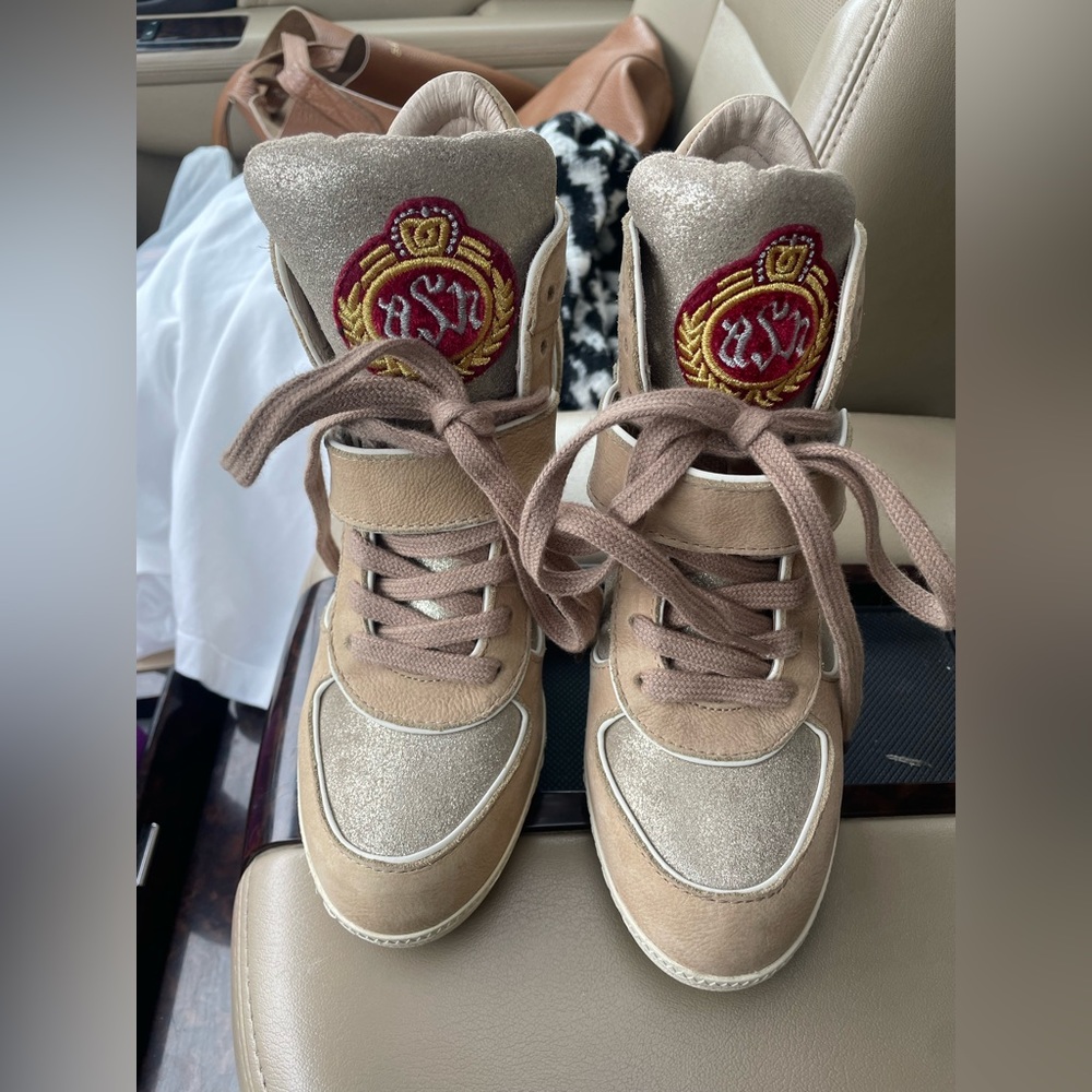 Ash Brendy Wedge Sneakers New